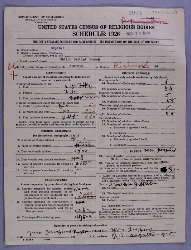 Scan of Negro Baptists: 9993