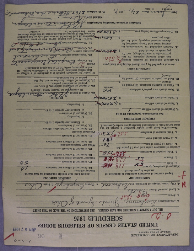 Scan of Synod of the Reformed Presbyterian Church of North America: 96