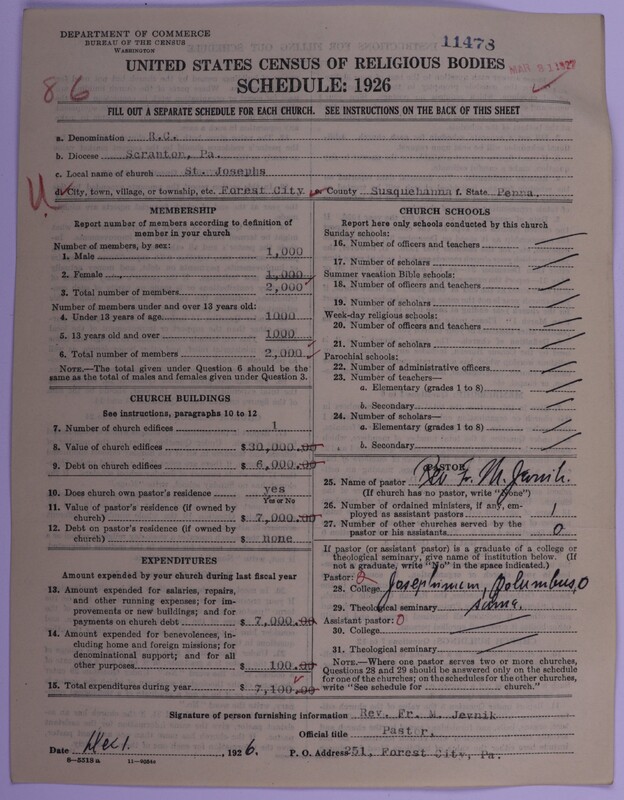 Scan of Roman Catholic Church: 11478