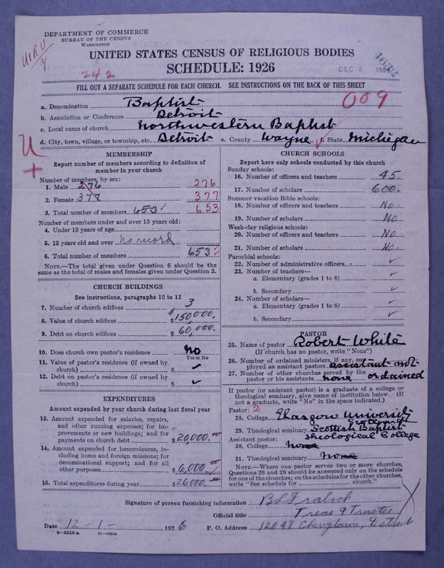 Scan of Northern Baptist Convention: 4632