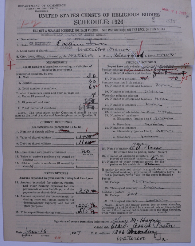 Scan of Reorganized Church of Jesus Christ of Latter Day Saints: 231