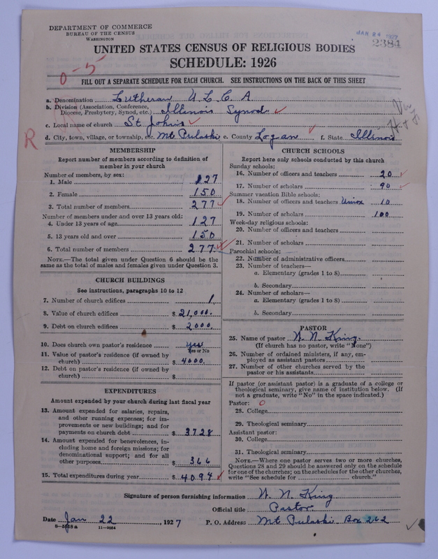 Scan of United Lutheran Church in America: 2384