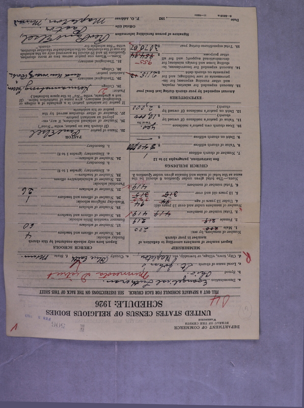 Scan of Synod of the Reformed Presbyterian Church of North America: 506