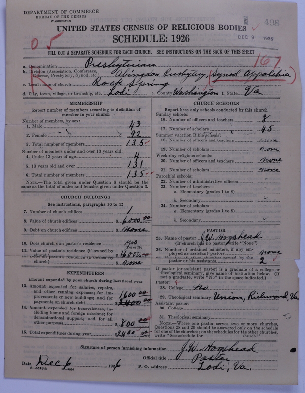 Scan of Presbyterian Church in the United States: 498