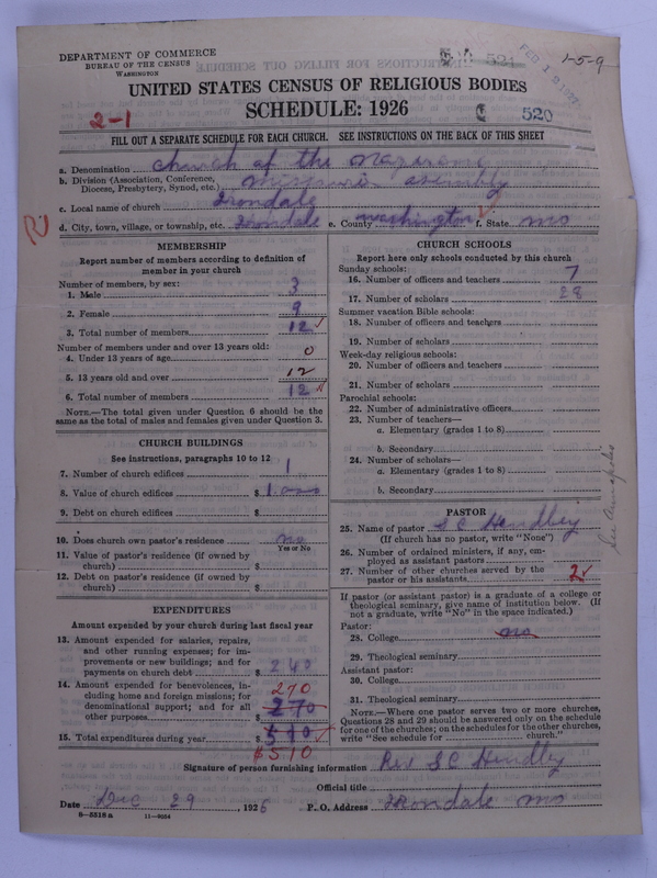 Scan of Church of the Nazarene: 520
