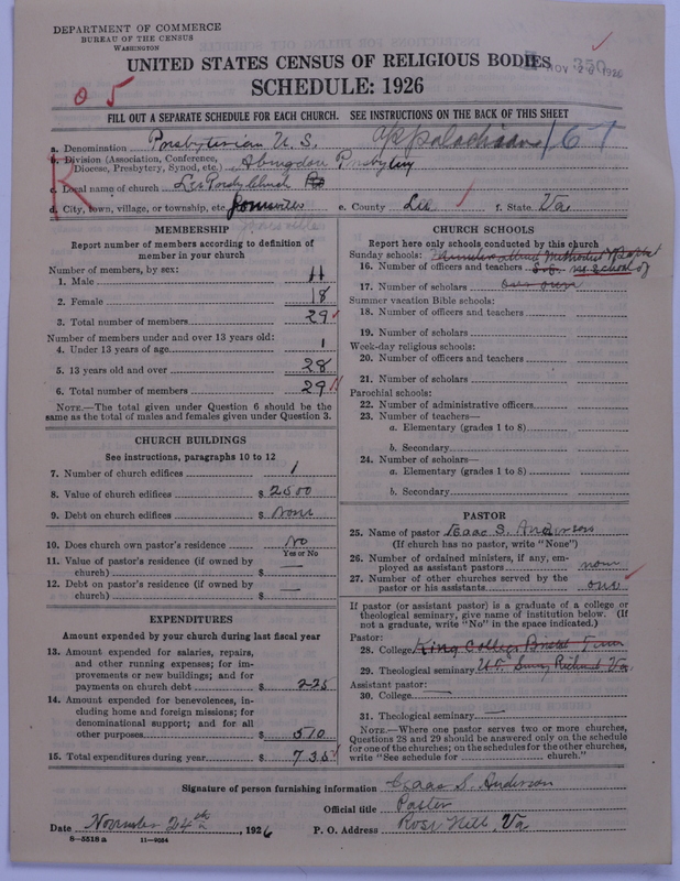 Scan of Presbyterian Church in the United States: 350