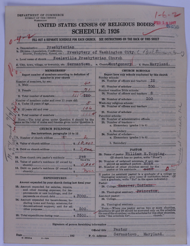 Scan of Presbyterian Church in the United States of America: 6255