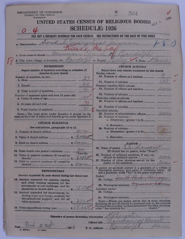 Scan of Swedish Evangelical Mission Covenant of America: 304