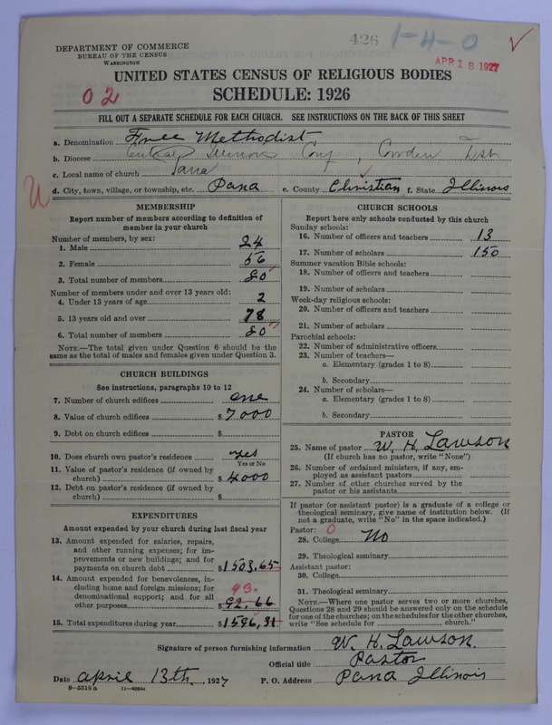 Scan of Free Methodist Church of North America: 426