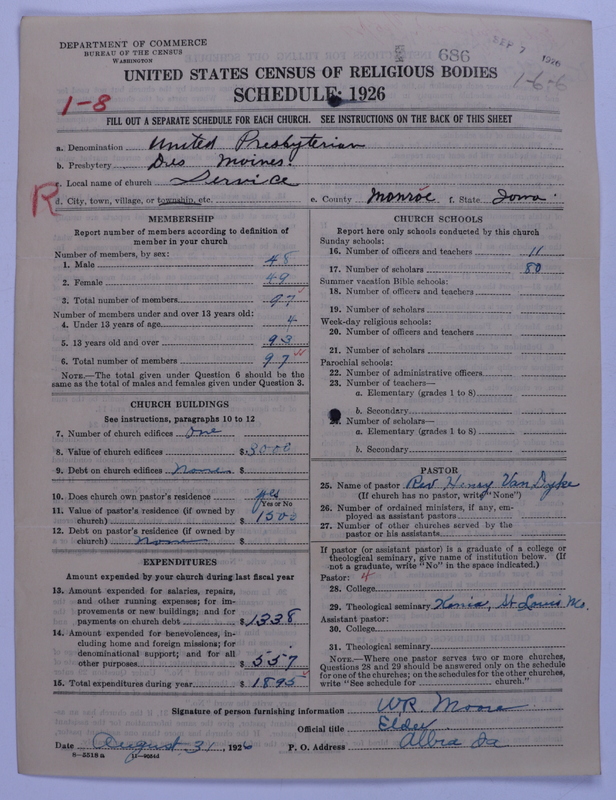 Scan of United Presbyterian Church of North America: 686