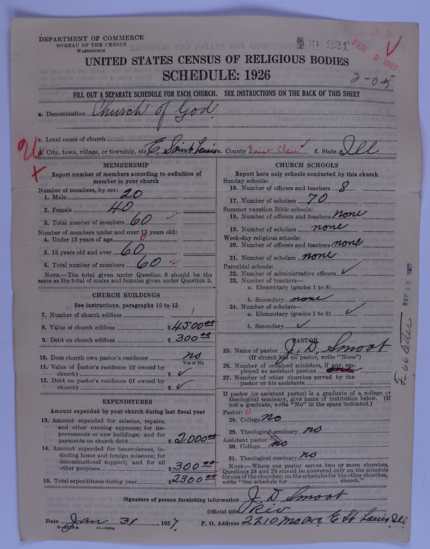 Scan of Church of God (Headquarters, Anderson, Ind.): 221