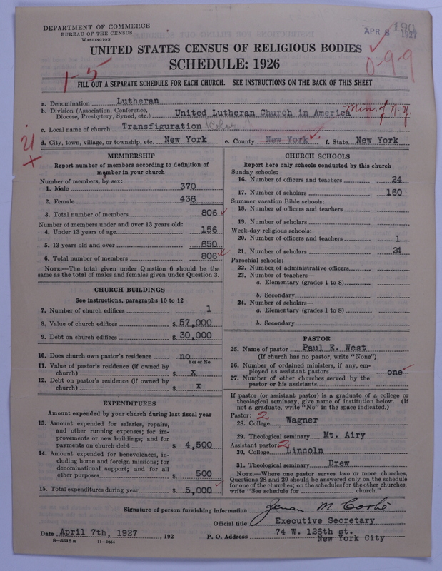 Scan of United Lutheran Church in America: 190
