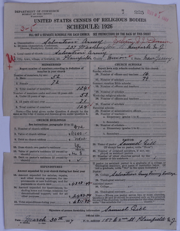 Scan of Salvation Army: 225