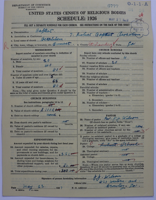 Scan of Negro Baptists: 6777
