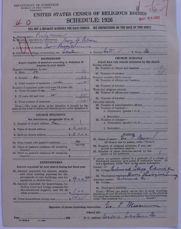 Scan of Presbyterian Church in the United States: 130