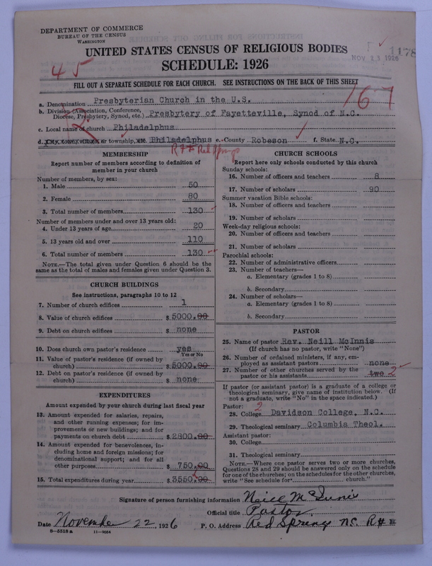 Scan of Presbyterian Church in the United States: 1178