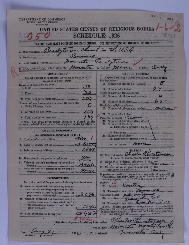 Scan of Presbyterian Church in the United States of America: 8741