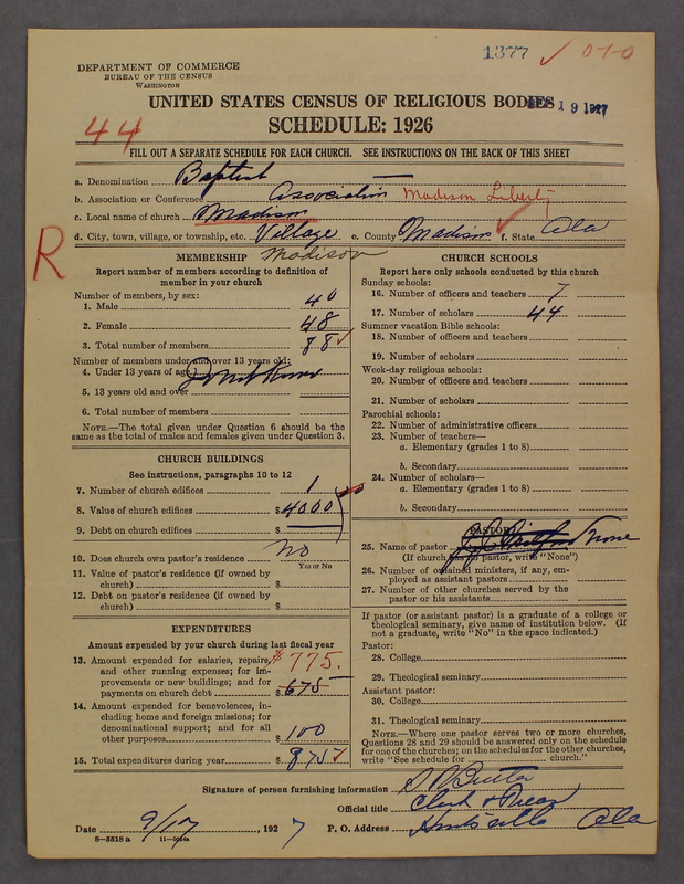 Scan of Southern Baptist Convention: 1377