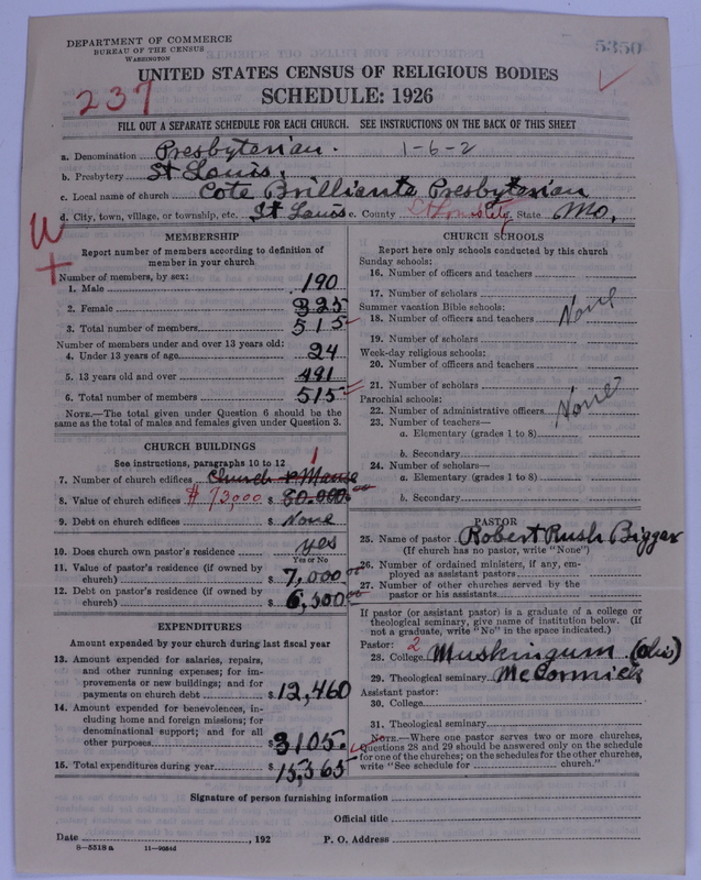Scan of Presbyterian Church in the United States of America: 5350