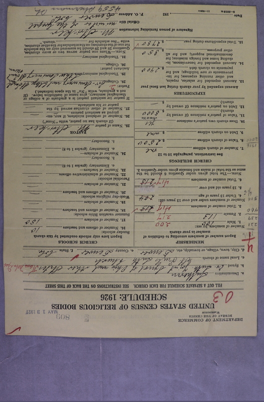 Scan of Synod of the Reformed Presbyterian Church of North America: 809