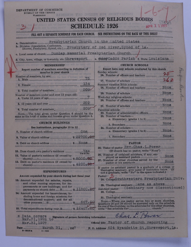 Scan of Presbyterian Church in the United States: 2936