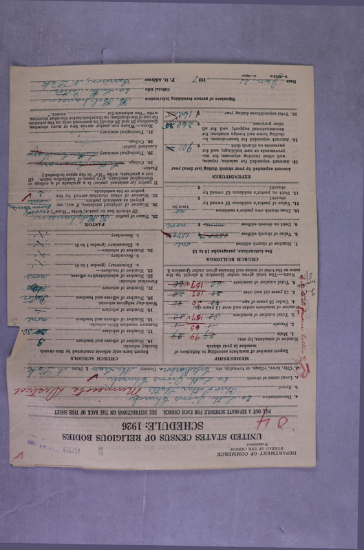 Scan of Synod of the Reformed Presbyterian Church of North America: 639