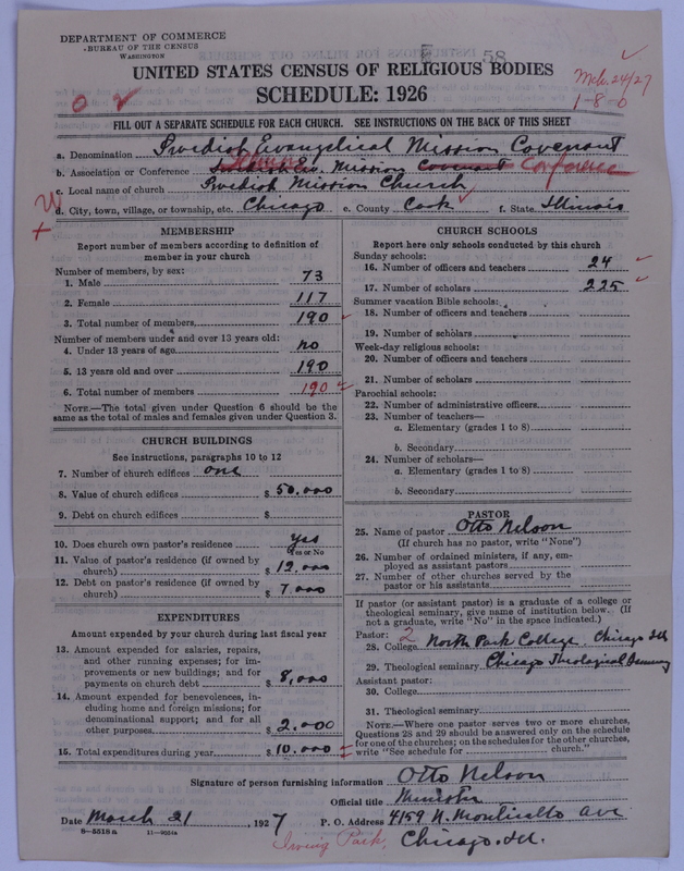Scan of Swedish Evangelical Mission Covenant of America: 58