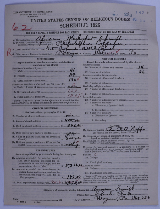 Scan of African Methodist Episcopal Church: 256