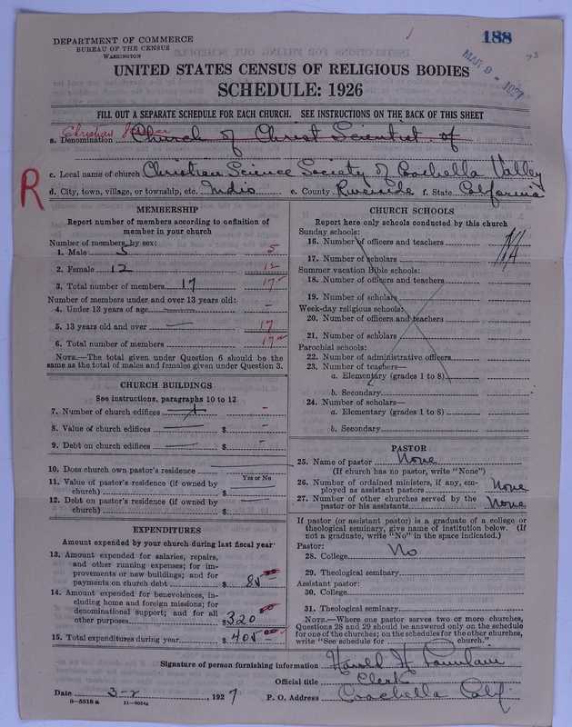 Scan of Church of Christ, Scientist: 188