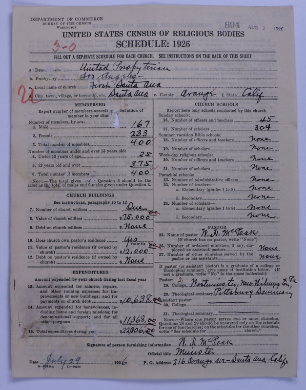 Scan of United Presbyterian Church of North America: 894