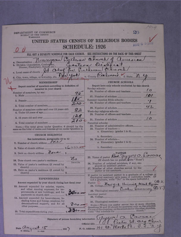 Scan of Norwegian Lutheran Church of America: 20