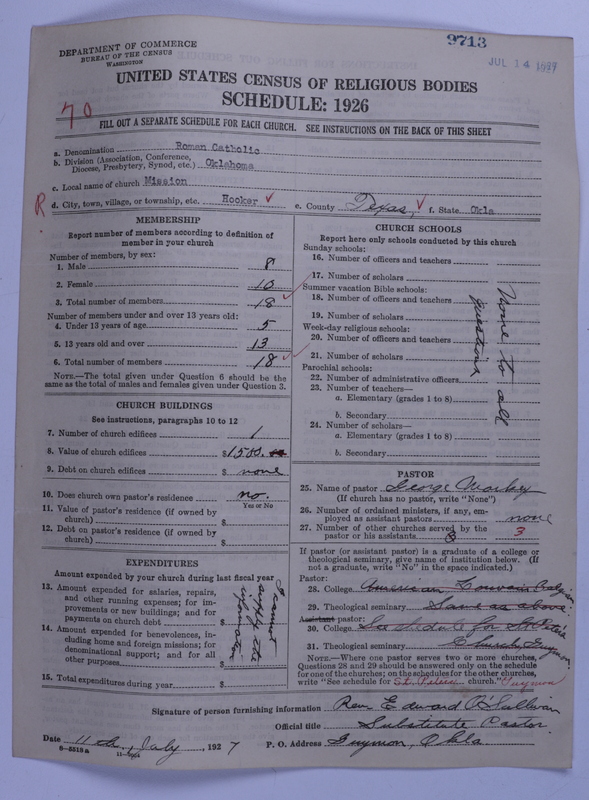 Scan of Roman Catholic Church: 9713