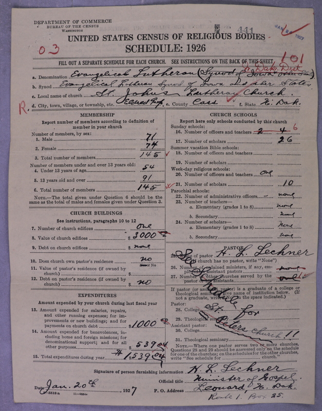 Scan of Evangelical Lutheran Synod of Iowa and Other States: 441