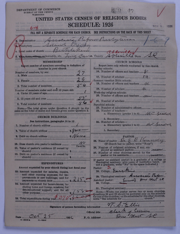 Scan of Associate Reformed Presbyterian Church: 47
