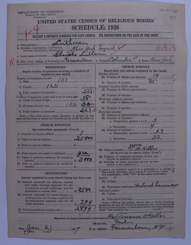 Scan of United Lutheran Church in America: 67