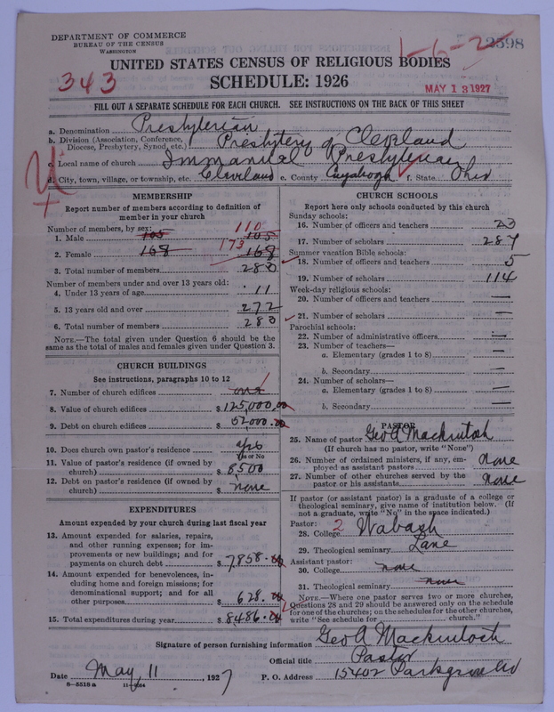 Scan of Presbyterian Church in the United States of America: 2698