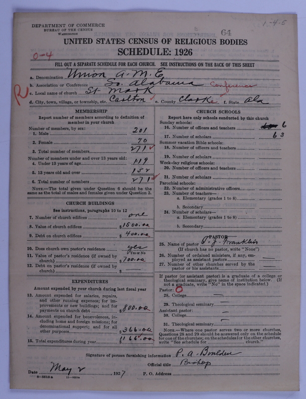 Scan of Union American Methodist Episcopal Church: 64