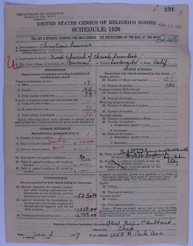 Scan of Church of Christ, Scientist: 131