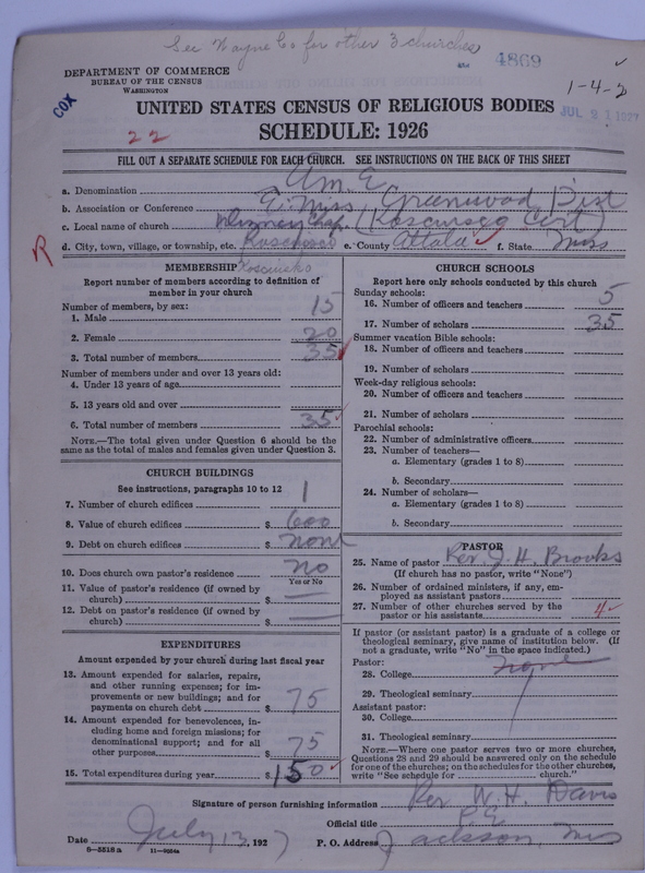 Scan of African Methodist Episcopal Church: 4869