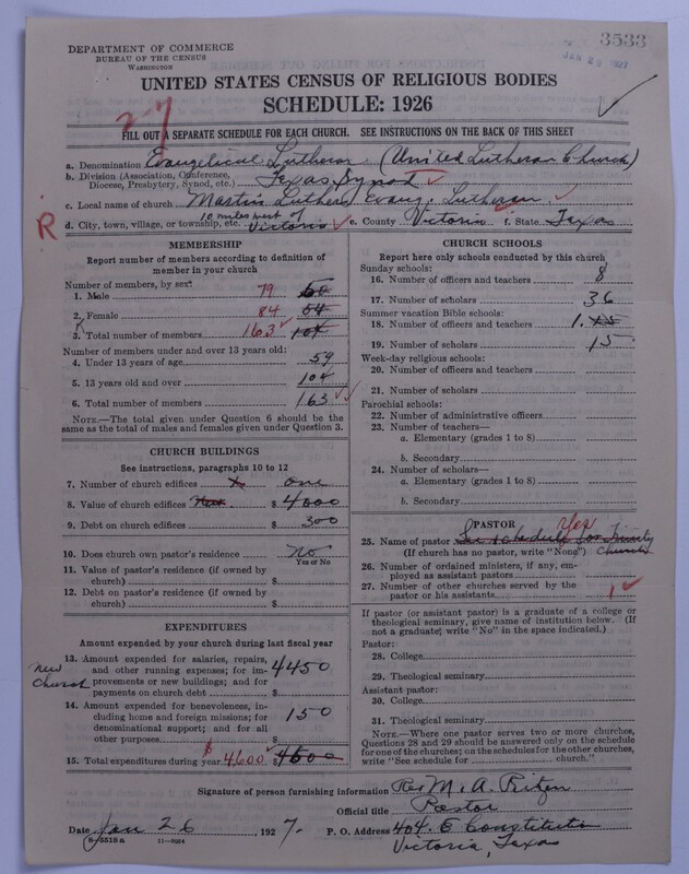 Scan of United Lutheran Church in America: 3533
