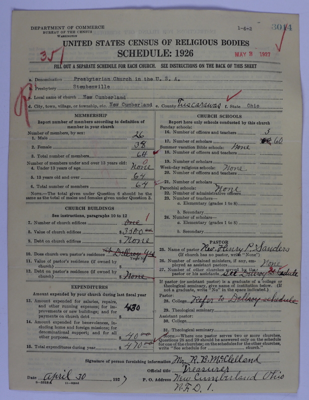 Scan of Presbyterian Church in the United States of America: 3014