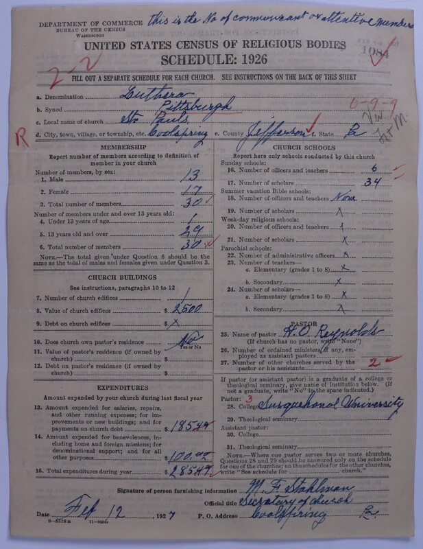 Scan of United Lutheran Church in America: 1084