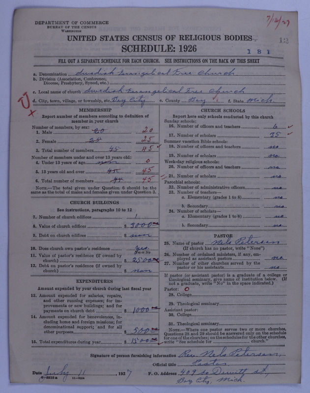 Scan of Swedish Evangelical Free Church of the United States of America: 12