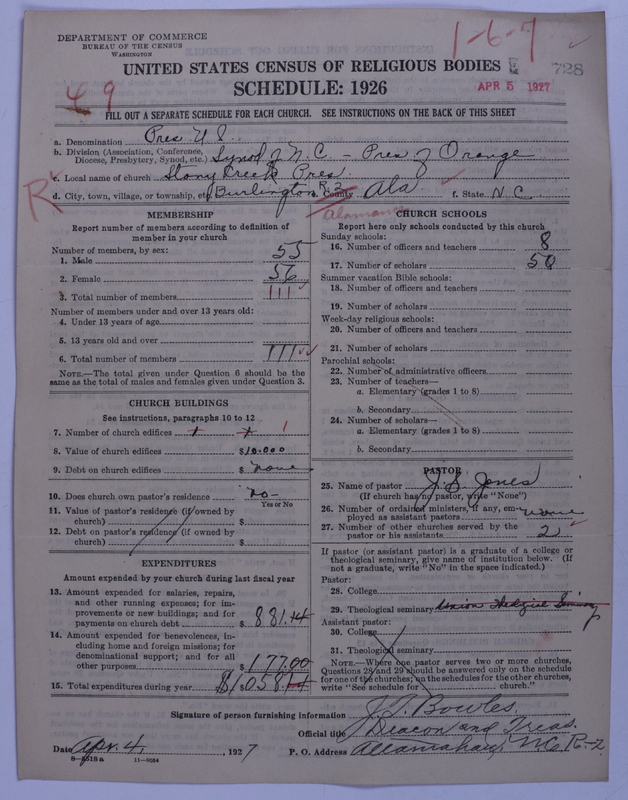 Scan of Presbyterian Church in the United States: 728