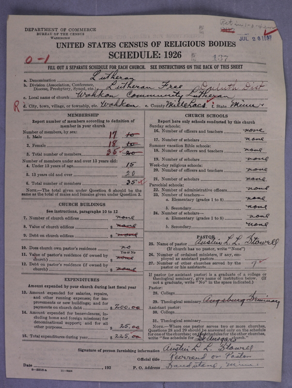 Scan of Lutheran Free Church: 137