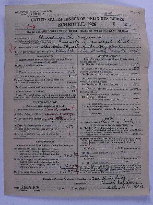 Scan of Church of the Nazarene: 525