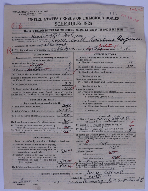 Scan of Pentecostal Holiness Church: 143