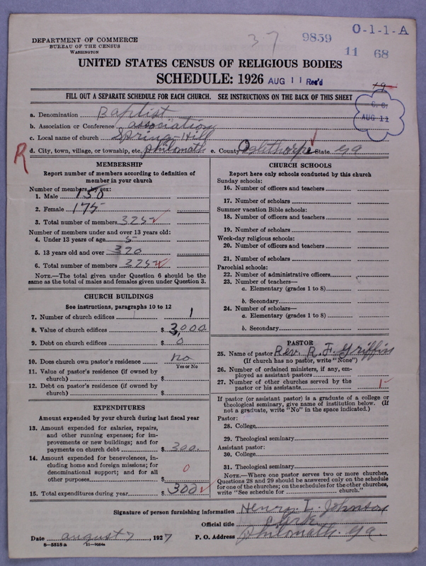 Scan of Negro Baptists: 9859