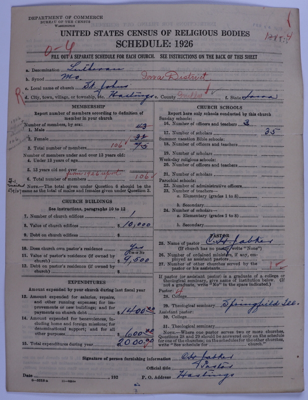Scan of Evangelical Lutheran Synodical Conference of America: Evangelical Lutheran Synod of Missouri, Ohio, and Other States: 2113