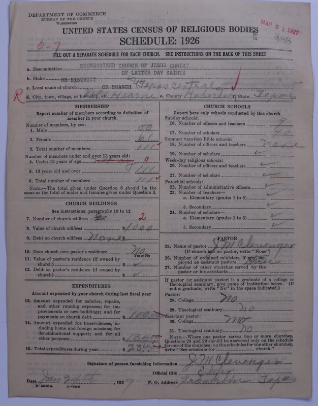 Scan of Reorganized Church of Jesus Christ of Latter Day Saints: 488